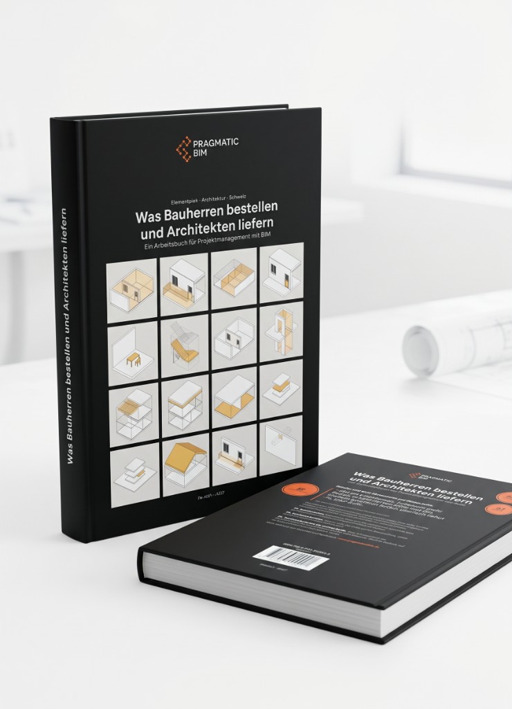 Cover of What clients order and architects deliver, pragmaticBIM Reference Architecture Switzerland
